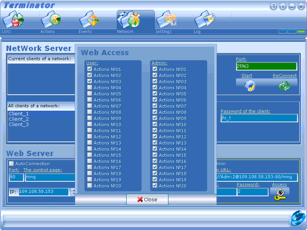 Setting up remote access