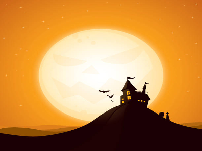 Halloween horror house
